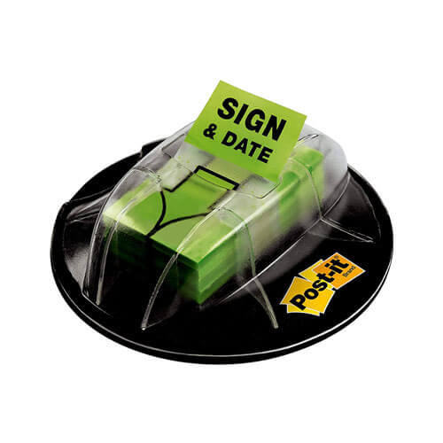 Post-it Flags Dispenser (200pk) - Sign &amp; Date - $23.92
