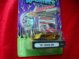MUSCLE MACHINES TUNER &#39;01 CELICA GTS T03-37 FREE USA SHIPPING - $11.29