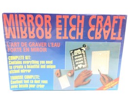 MIRROR ETCH CRAFT Etching Starter Kit Complete #1 - Fun Hobby Age 13+ Ne... - £22.11 GBP