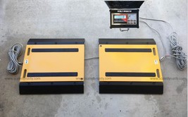 Portable Truck Axle Scale with Printer 60,000 lbs x 10 lbs Portable Whee... - $2,500.00