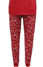 allbrand365 designer Mens Ornament Print Pajama Pants,1-Piece Red Size M... - £22.04 GBP