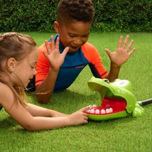 Hasbro Crocodile Dentist Splash Water Game for Kids  Backyard Sprinkler Outdoor  - £26.06 GBP