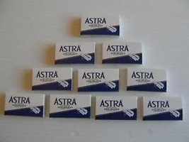 50 Astra Superior Stainless Double Edge Razor Blades - £7.01 GBP