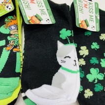 Rugrats ST. PATRICKS DAY socks 9 Pairs Clovers Cats Irish Rainbows Hats - £13.15 GBP