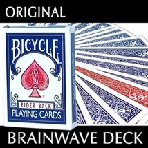 Brainwave Deck - Bicycle Poker Size Brainwave Deck - Red or Blue Playing Cards - £10.24 GBP