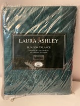 Laura Ashley Vintage Blouson Valance Curtain Salon Viridian Hunter Green - £22.14 GBP