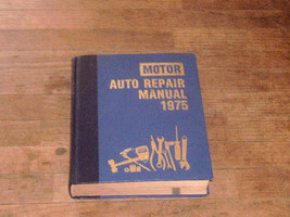 GMotor Auto Repair Manual 1975 38th Edition, Hardcover - $11.30