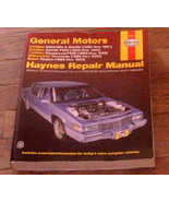 Haynes Repair Manual 38031 / GM / Cadillac / Oldsmobile / Buick - £12.47 GBP