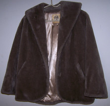 VINTAGE BORGANA Borg Deluxe Faux Fur Jacket - Approx. Size Medium - EUC! - $99.99