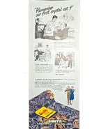 Smiths Floor Plan Rugs Broadloom Carpets 1947 Vintage Print Ad - $13.15 CAD