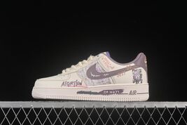 Nike Air Force 1 '07 Low “Purple Rabbit Baby” Custom Hand-Painted Sneakers - $189.00