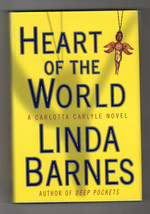 Linda Barnes HEART OF THE WORLD First edition Mystery Fine Hardback DJ D... - £7.07 GBP