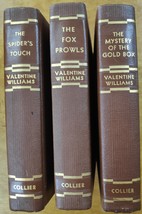 Mystery 3 Lot Secret Service Series Spider&#39;s Touch Gold Box Fox Prowls 1930&#39;s - £9.59 GBP