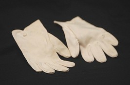 Old Vintage Young Ladies Gloves 100% Cotton Sunday Church Easter Wedding... - £7.78 GBP