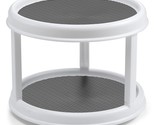 1 Pack 2 Tier 10&quot; Turntable Lazy Susan Organizers, Rotating Spice Rack S... - $18.99