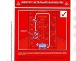 Virgin Atlantic Flight 008 Los Angeles to London Identify Alternate Bar ... - £24.88 GBP
