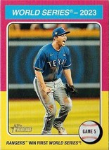 2023 WORLD SERIES GAME 5 2024 Topps HERITAGE # 466 - $32.38 MXN