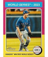 2023 WORLD SERIES GAME 5 2024 Topps HERITAGE # 466 - $2.36 CAD