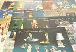 16 Provincial Ceramic Technique Sheets - Art Program #66 - #81 - 4 - $15.00