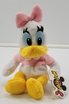 *B5) Vintage Walt Disney World Disneyland Daisy Duck Bean Bag Plush Toy - $6.92