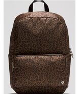 SHIPS TODAY LULULEMON EVERYWHERE BACKPACK METAL 22L~LEOPARDO/GOLD~NWT - $279.95
