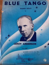 Blue Tango Leroy Anderson Sheet Music Piano Solo - $5.99