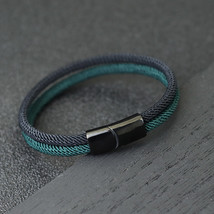 Noter Men Rope Bracelet 2022 Creative Contrasting Colors Outdoor Travel Braclet  - £11.38 GBP