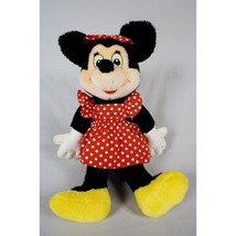 Vintage Original 18&quot; Minnie Mouse stuffed animal from Disney World Japan - $28.04