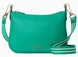 Kate Spade Rosie Crossbody Green Leather WKR00630 Fig Leaf NWT $349 Retail FS - £118.68 GBP