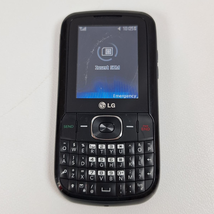 LG 500G Black QWERTY Keyboard Phone (Tracfone) - £11.84 GBP