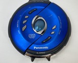 Panasonic SL-SW940 Blue Portable CD Player Discman Shockwave Tested Working - $28.01