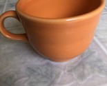 FIESTA Tangerine Orange Retired COFFEE Mini CUP HOMER LAUGHLIN FIESTAWARE - $19.34