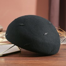 FS Keep Warm Beret Hats For Women Autumn Winter Elegant Versatile  Felt ... - £67.93 GBP