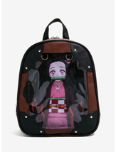 Demon Slayer Nezuko Kimetsu No Yaiba Tanjiro Bioworld Mini Backpack NWT - $69.99