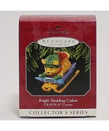 Hallmark QX6166 Bright Sledding Colors Crayola Crayon 1998 Keepsake Orna... - £11.71 GBP