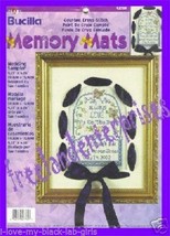 CRAFTS Cross Stitch Bucilla Mem Mat Wedding Sampler Kit - $19.75