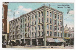 Lee Office Building Oklahoma City OK 1909 postcard - £4.69 GBP