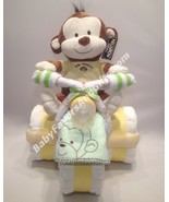 Tricycle Diaper Cake with toy - see more colors - $82.00