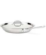 All-Clad D3 Stainless Steel 12- inch Fry-Pan with lid - $176.57 CAD