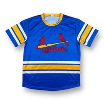 St. Louis Cardinals SGA Blues Hockey Baseball Jersey MLB NHL XL Fox Sports Logo - £14.00 GBP