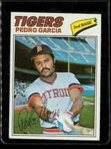 Vintage 1977 Topps Baseball Trading Card #453 Pedro Garcia Detroit Tigers - £9.91 GBP