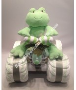 4 Wheeler (ATV) Diaper Cake - see more colors and toys - £56.61 GBP
