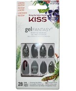 KISS Gel Fantasy Halloween 28 Nails Silver/Glitter #79399Limited Edition... - €10,21 EUR