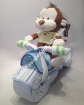 Motorcycle Diaper Cake - see more colors - £64.50 GBP