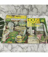 House Beautiful Garden Vintage Magazine 70s Interior Design Mid Century ... - $410.32 MXN