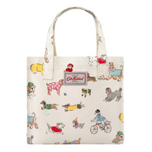 Cath Kidston Small Bookbag Mini Size Tote Lunch Bag Tote Small Park Dogs Cream - £15.97 GBP