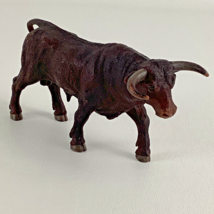 Safari Ltd Black Bull Lifelike Realistic Animal Figure 2015 Cattle Male ... - $288.44 MXN