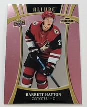 2019 - 2020 Barrett Hayton Upper Deck Allure Rookie Nhl Hockey Card # 105 Red - £4.76 GBP