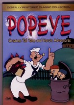 Popeye Greatest Tall Tales Digitally Remastered Dvd Color/B&amp;W, 61 Minutes - £12.37 GBP