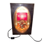 VINTAGE MICHELOB LIGHTED BEER SIGN ANHEUSER-BUSCH SHADOWBOX 8x12 - $171.43 CAD